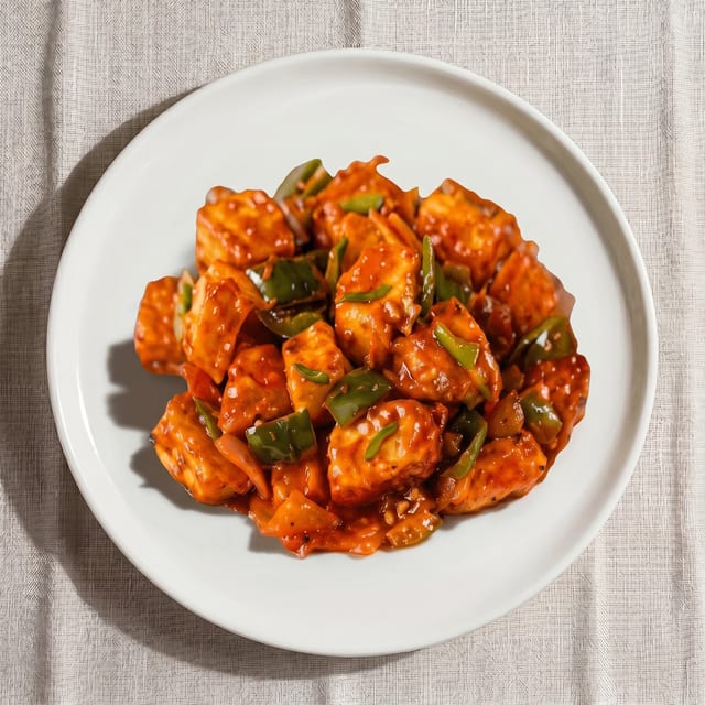 Paneer Chilli.