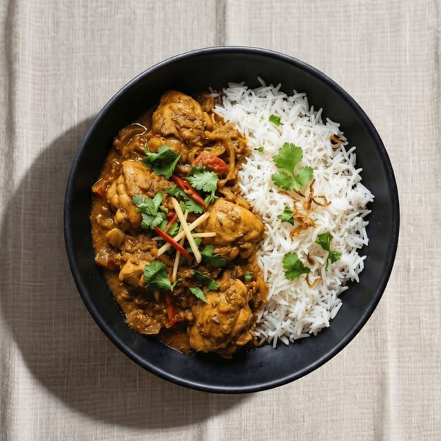 Chicken Curry Bowl.