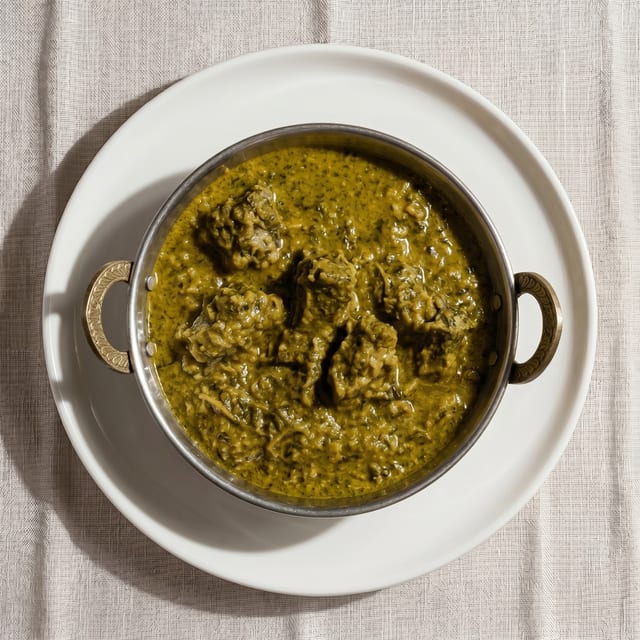 Chicken Tikka Saag.