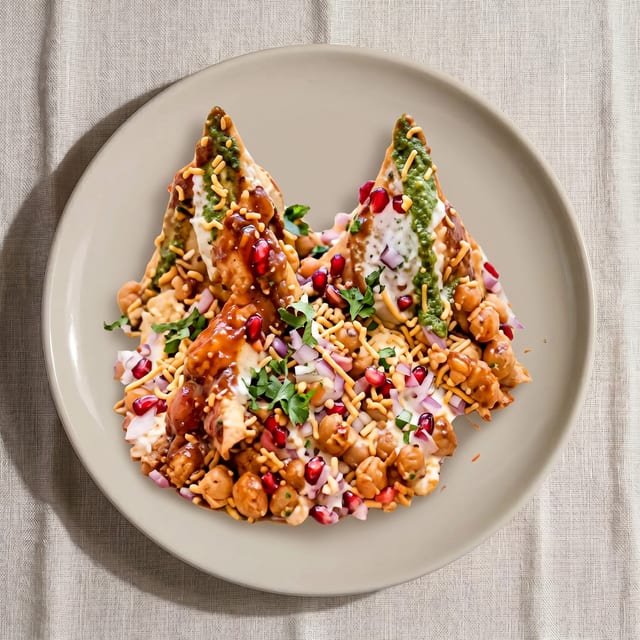 Samosa Chaat.