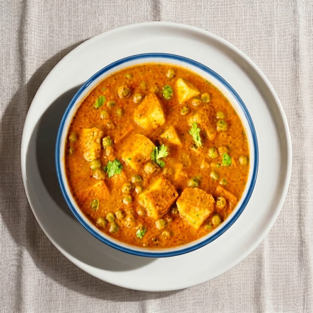 Matar Paneer.
