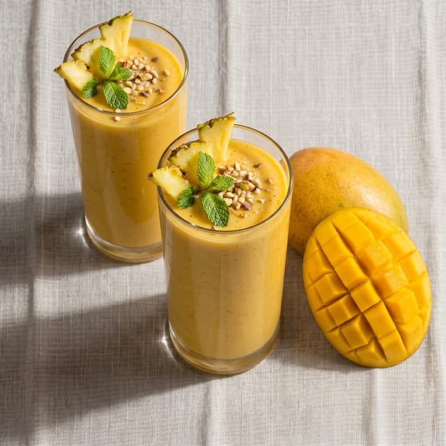Mango Milk Shake.